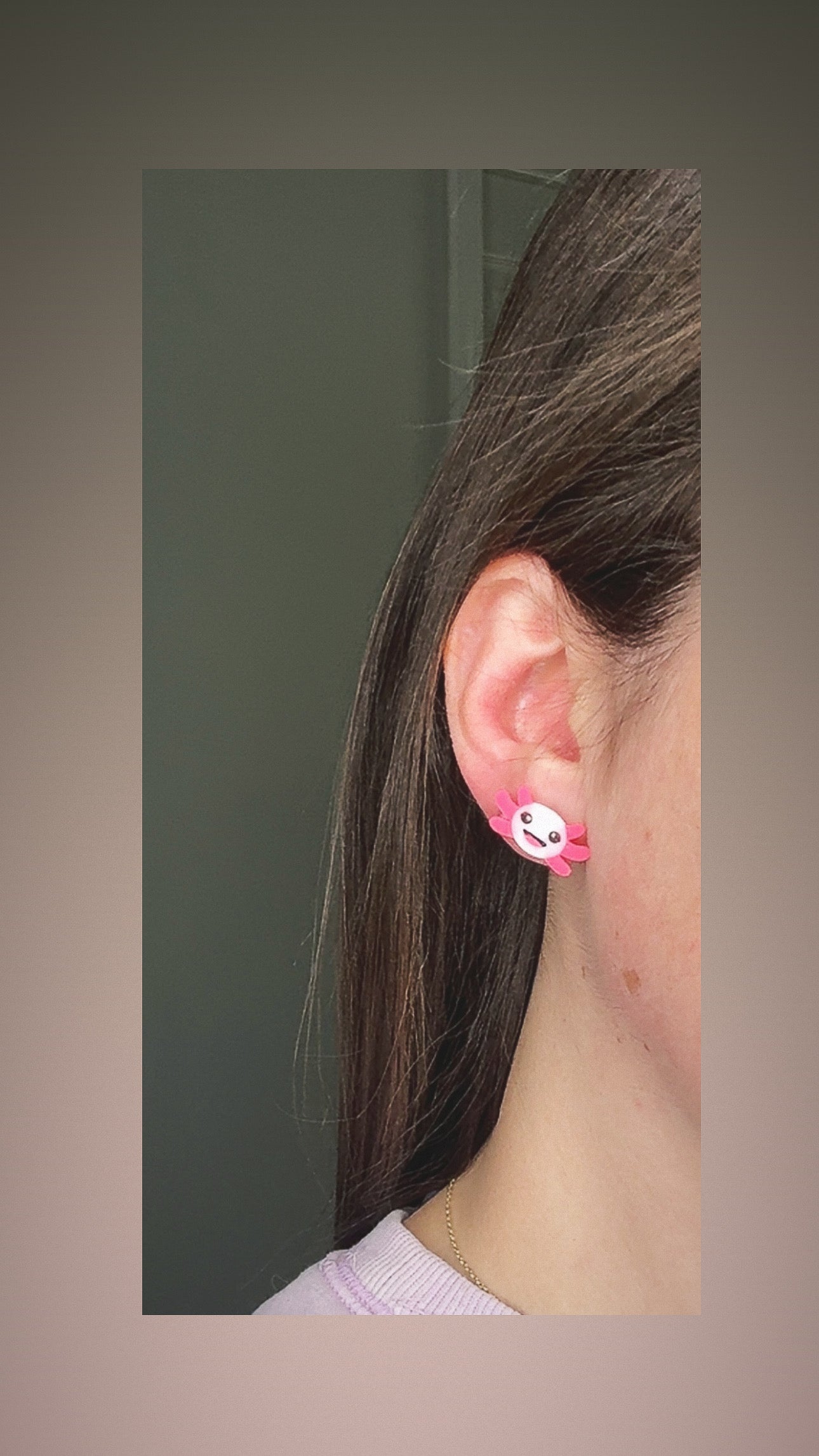 Axolotl Earrings