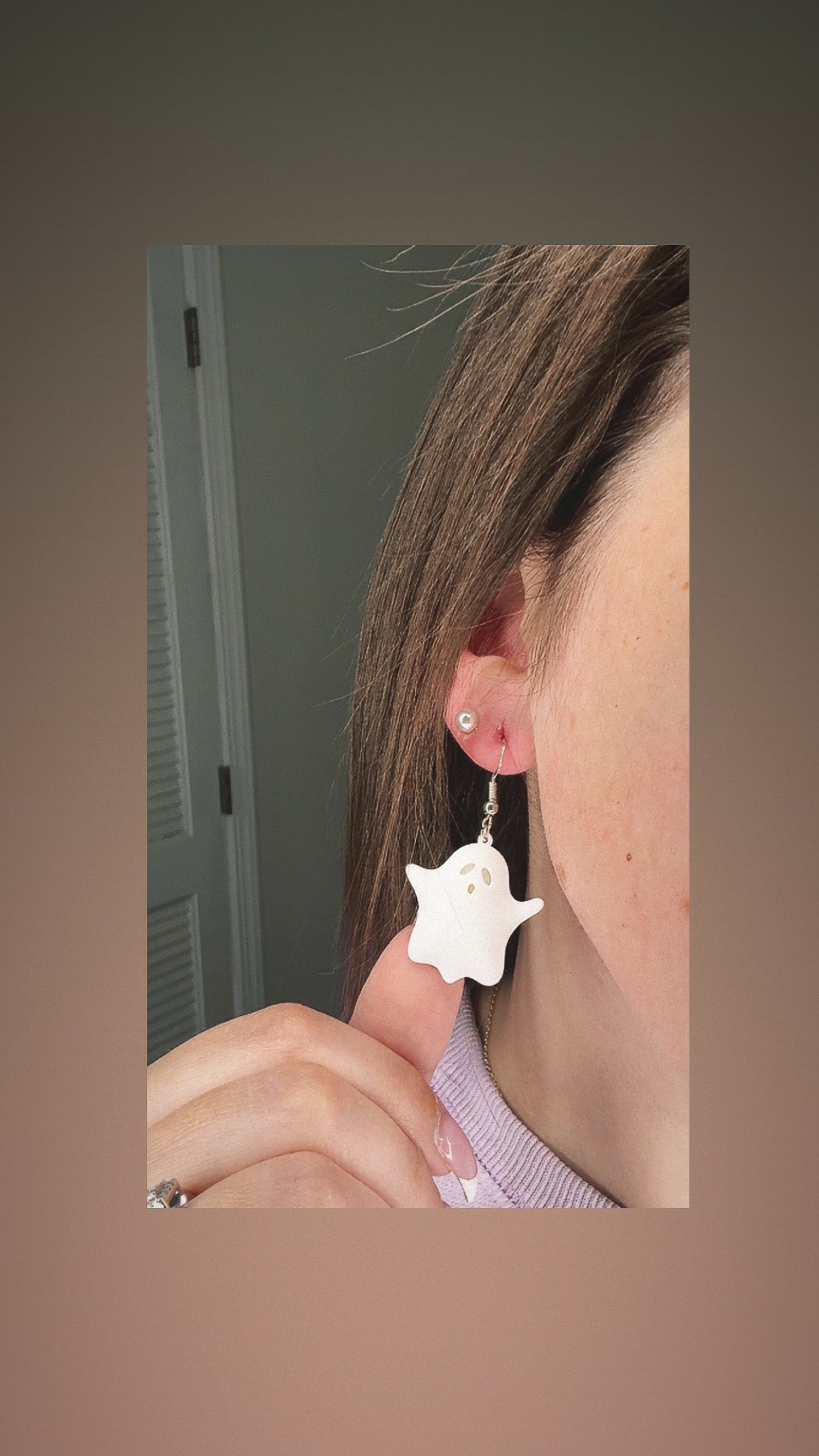 Ghost Earrings