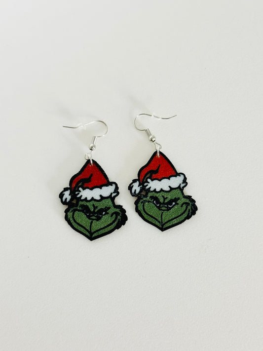 Grinch Earrings