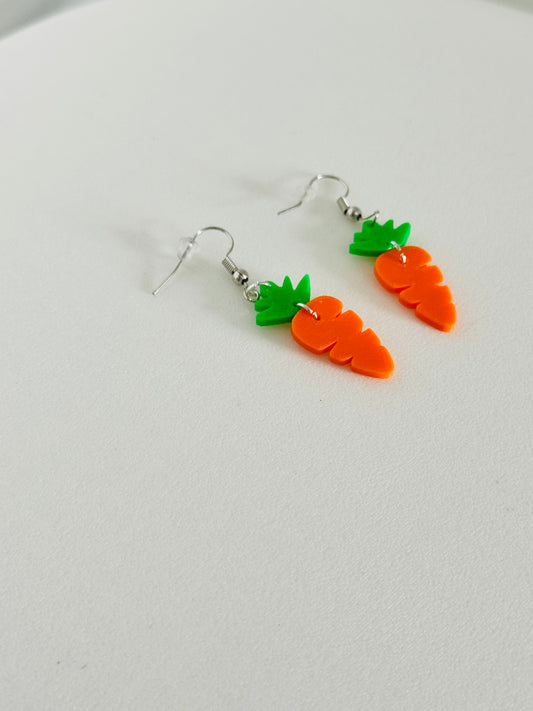 Carrot Earrings