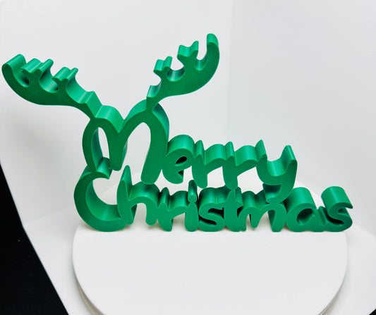 "Merry Christmas" Sign
