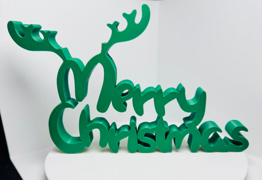 "Merry Christmas" Sign